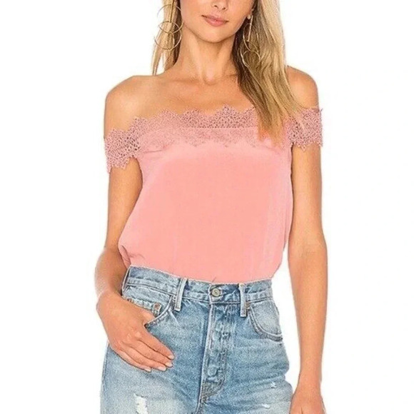 Cami NYC The Dayna Tank Blouse Top Women's Size XS Silk Brandied Apricot Pink - Picture 1 of 7